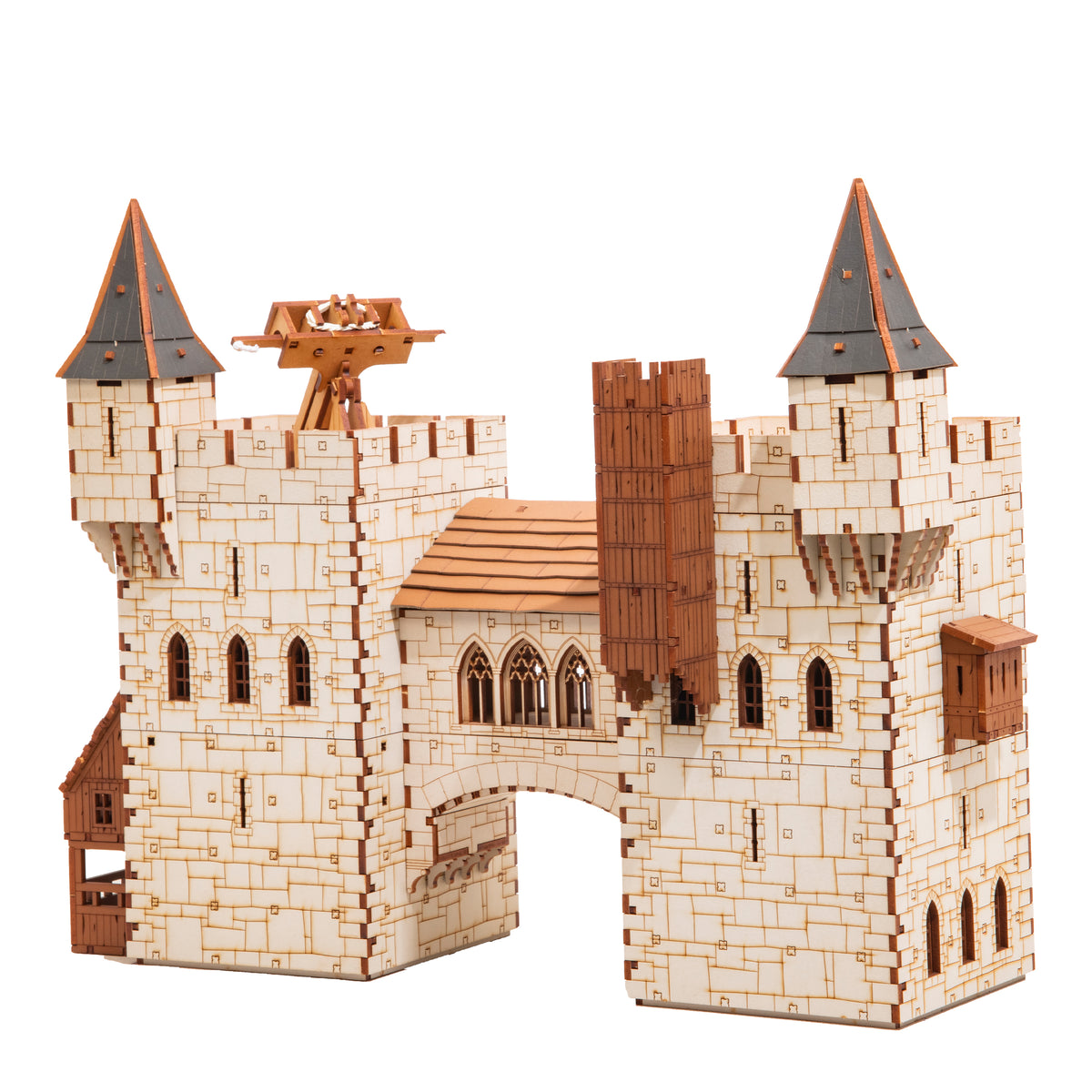 DOMUS-KITS - Medieval Castellum 1 Castles Model, Scale 1:145