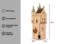 Great Castle Tower - Weathered