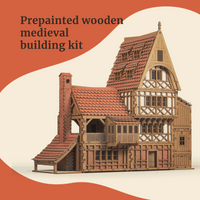 Guild House – Medieval Guild house – 28mm Scale Model Kit - Medieval European